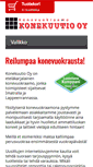 Mobile Screenshot of konekuutio.fi