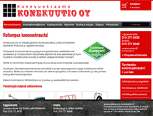 Tablet Screenshot of konekuutio.fi